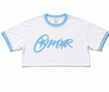 BLUE OMAR CROP TOP