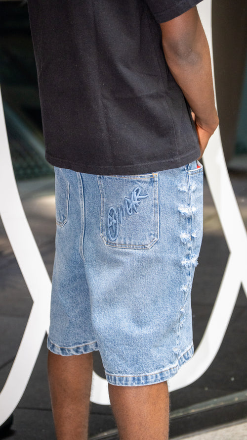 OMAR DENIM SHORTS